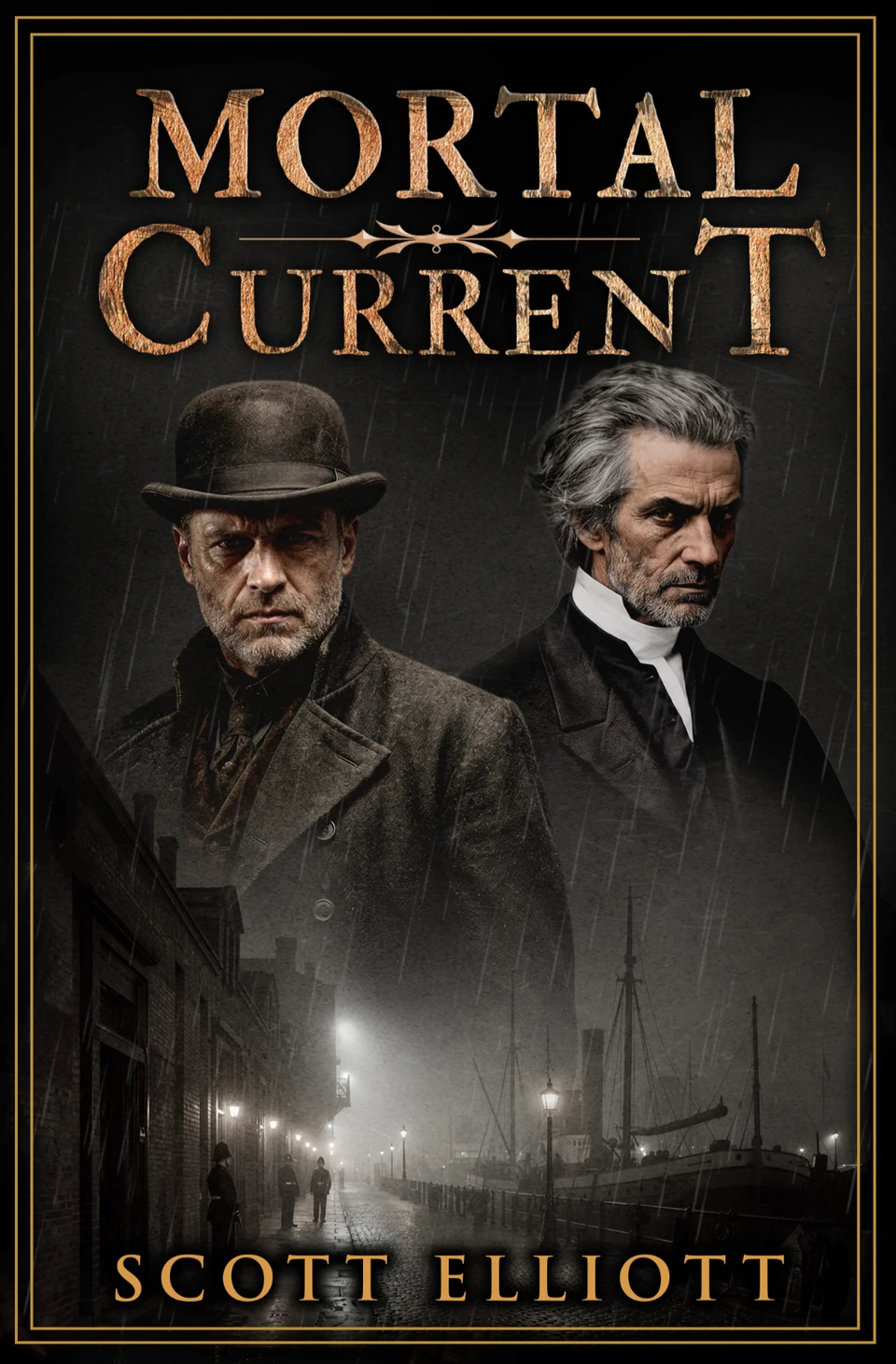 Mortal Current by Scott Elliott, Book One of The Galvanic Mysteries